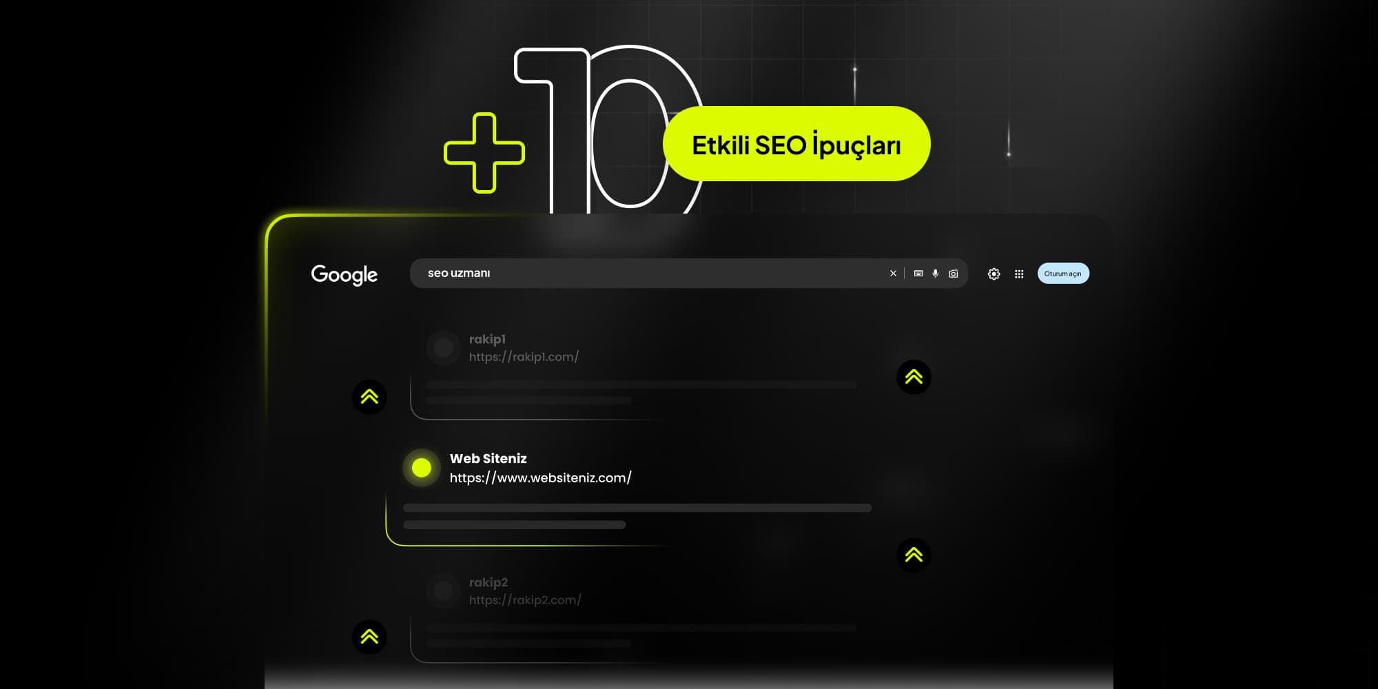 Google'da Üst Sıralara Çıkmak için +10 İpucu — kapak görseli