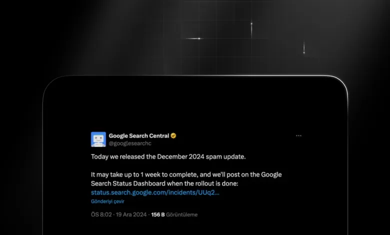 Google 2024 Spam güncellemesi